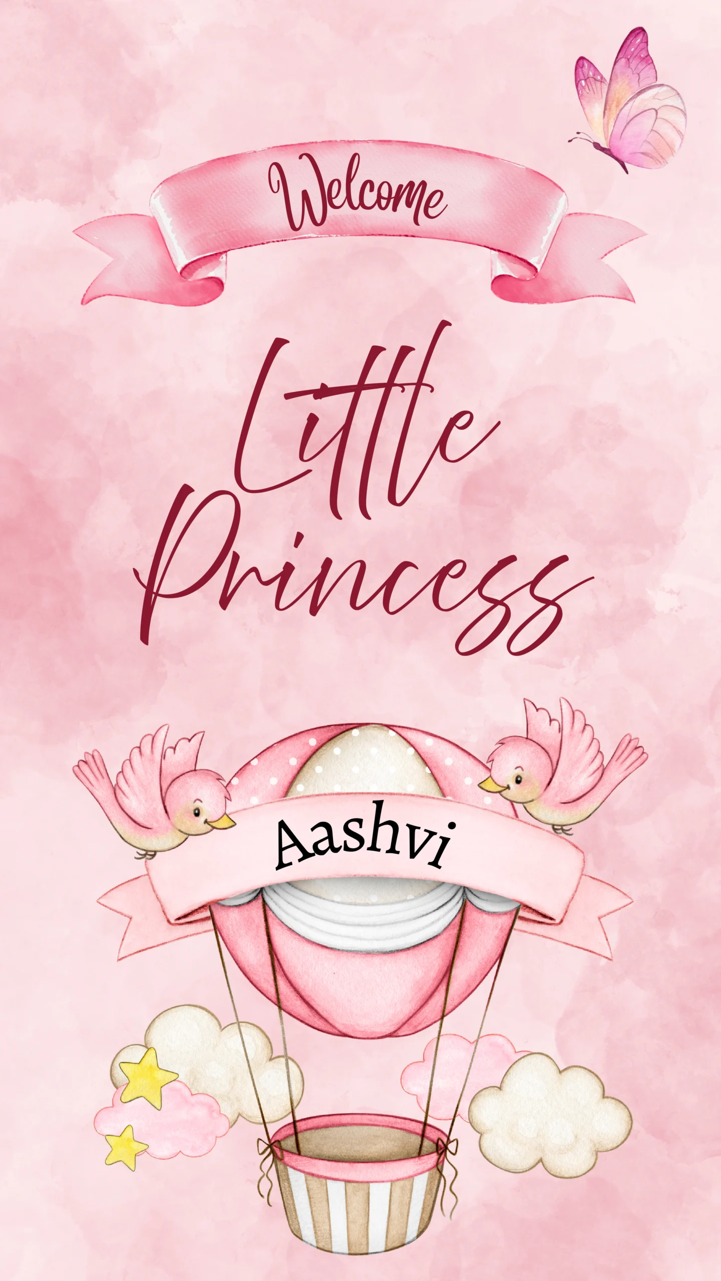 First Birthday Invite