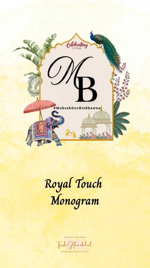 Customised Wedding Logo