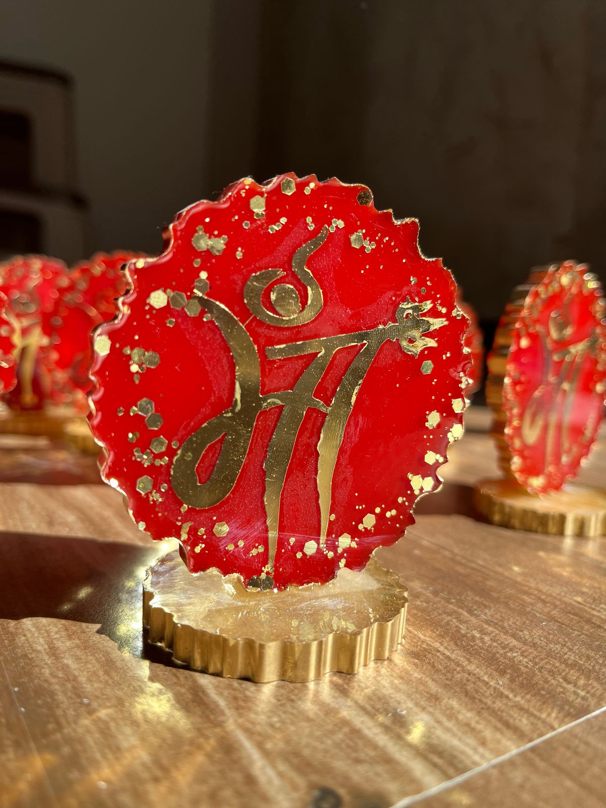 Car Dashboard Resin Stand