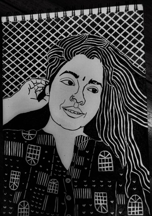 Pattern Art Portrait