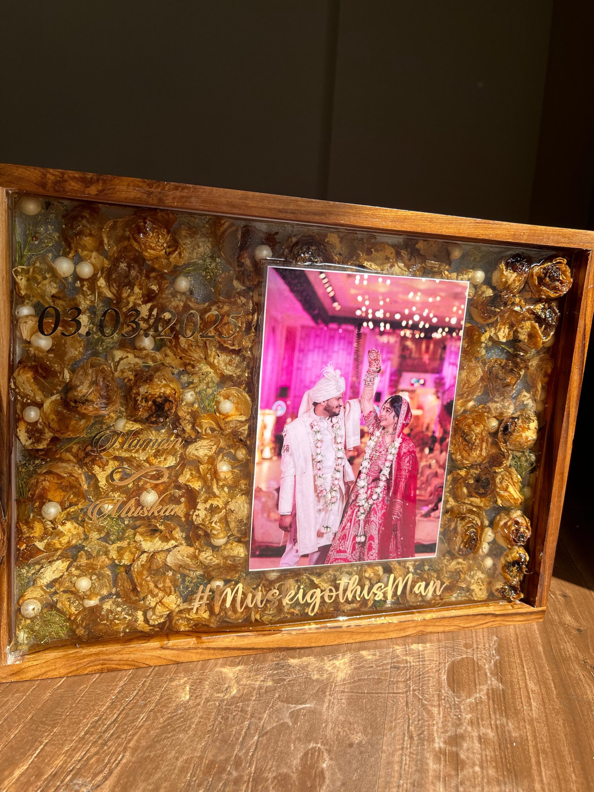 Resin Teakwood Frame