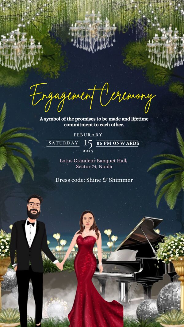 Heritage Wedding Invite