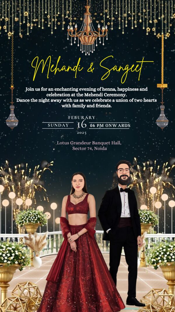 Heritage Wedding Invite