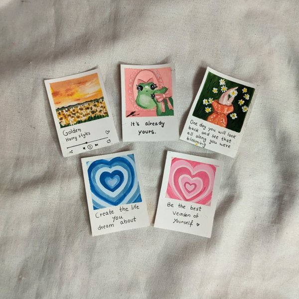 Hand-Painted Polaroids
