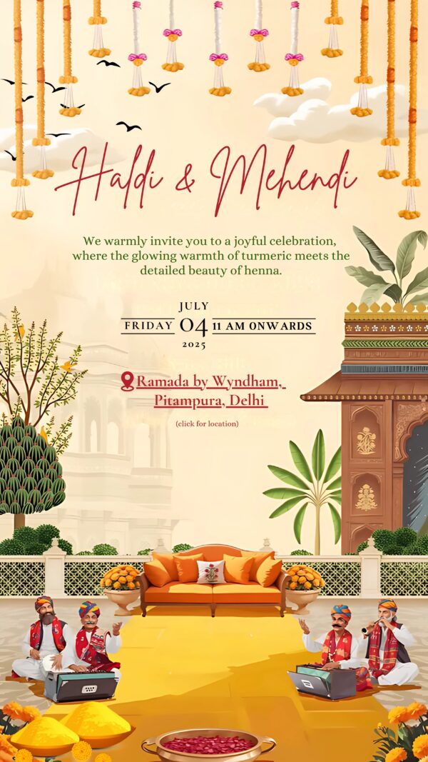 Minimal Wedding Invite