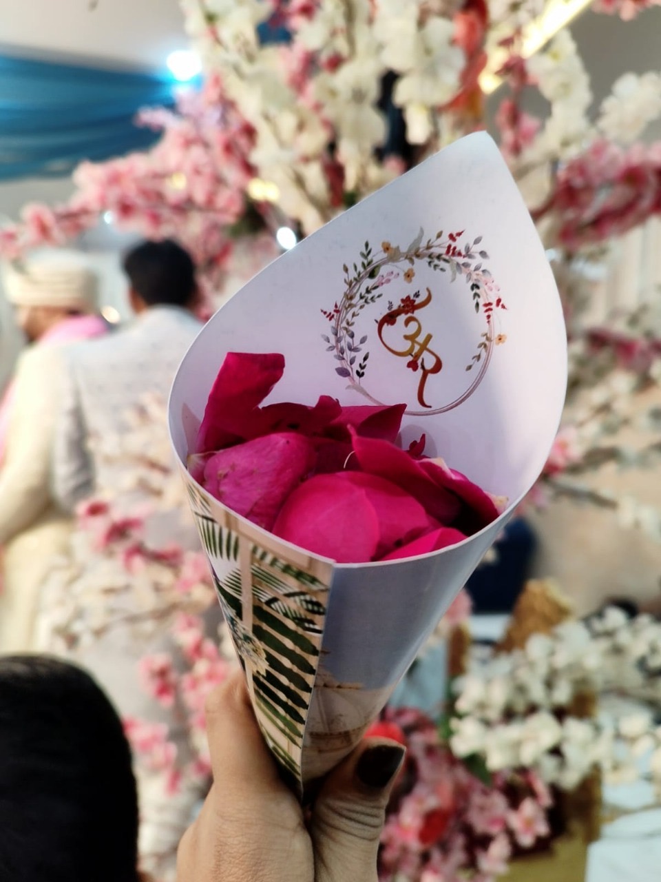 Rose Petal Cones