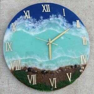 Resin Clock