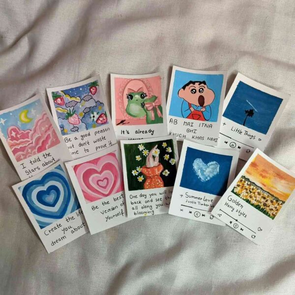 Hand-Painted Polaroids